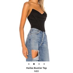 NBD Hailee Bustier Top